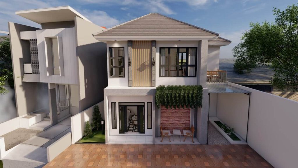 Aulia Pasteur Harmoni - Rumah Tipe 100 - Desain 4 Aulia Pasteur Harmoni - Rumah Tipe 100 - Desain 4